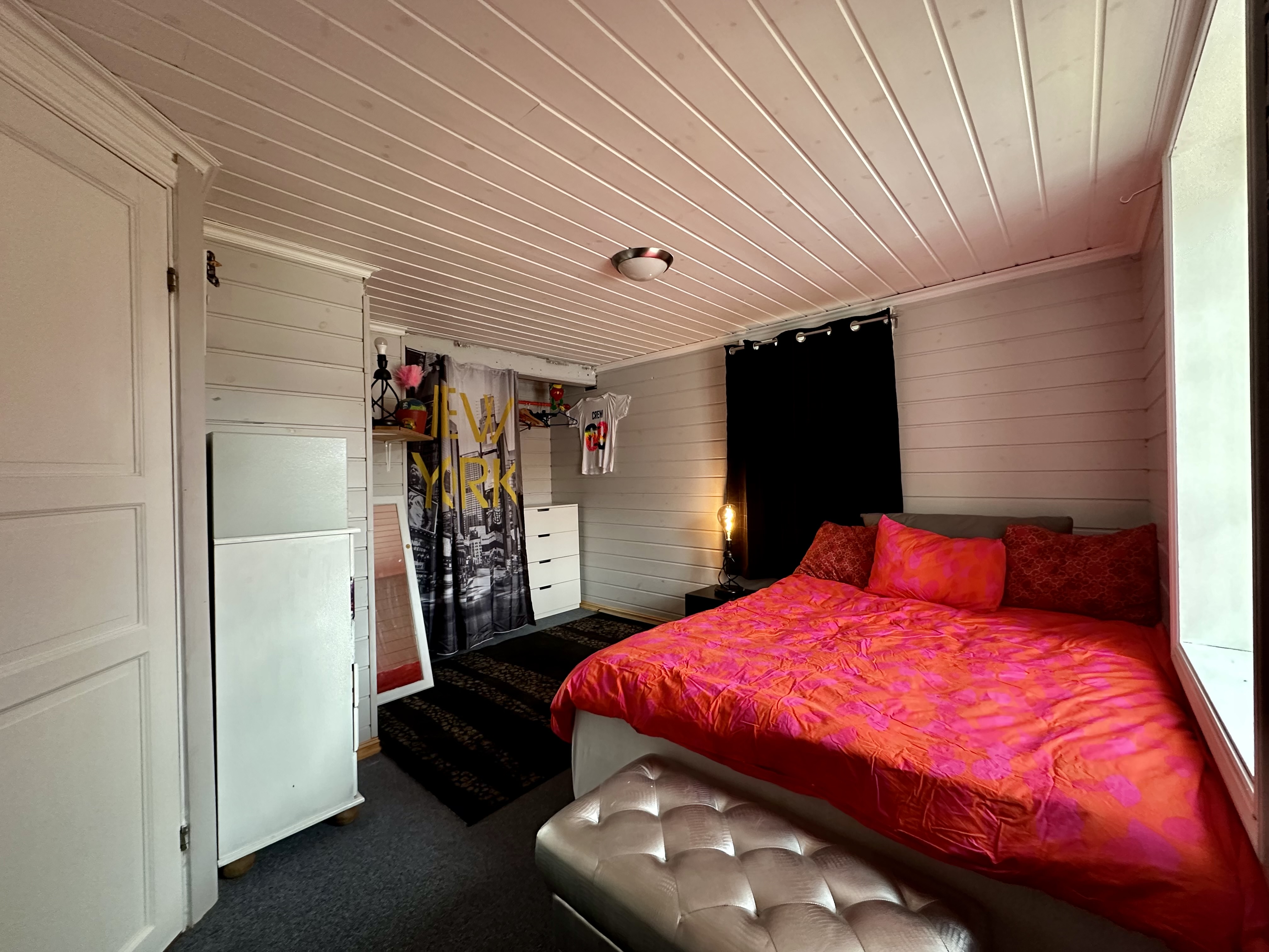 Modern Scandinavian design with quality bedding for a perfect night's rest.